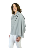 Personalised Grey Pure Cashmere Wrap