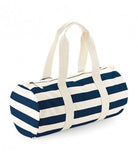 Personalised Nautical Cotton Barrel Bag